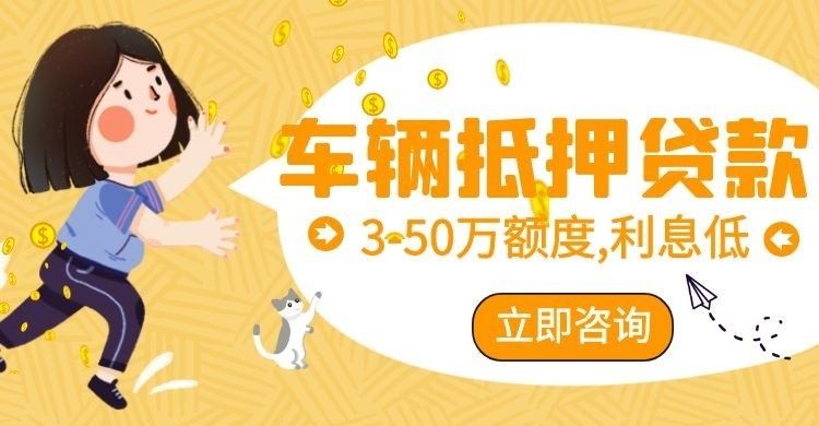 新抚车子抵押贷款办理的条件